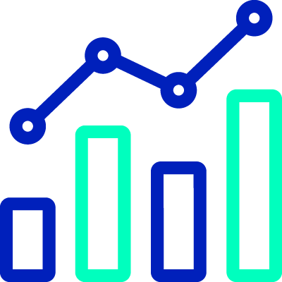 Icon 4 - Data analysis and forecasting